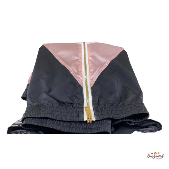 Authentic Versace White Black Pink Full Zip Nylon Jacket NWT - Size 42 - Picture 6 of 12
